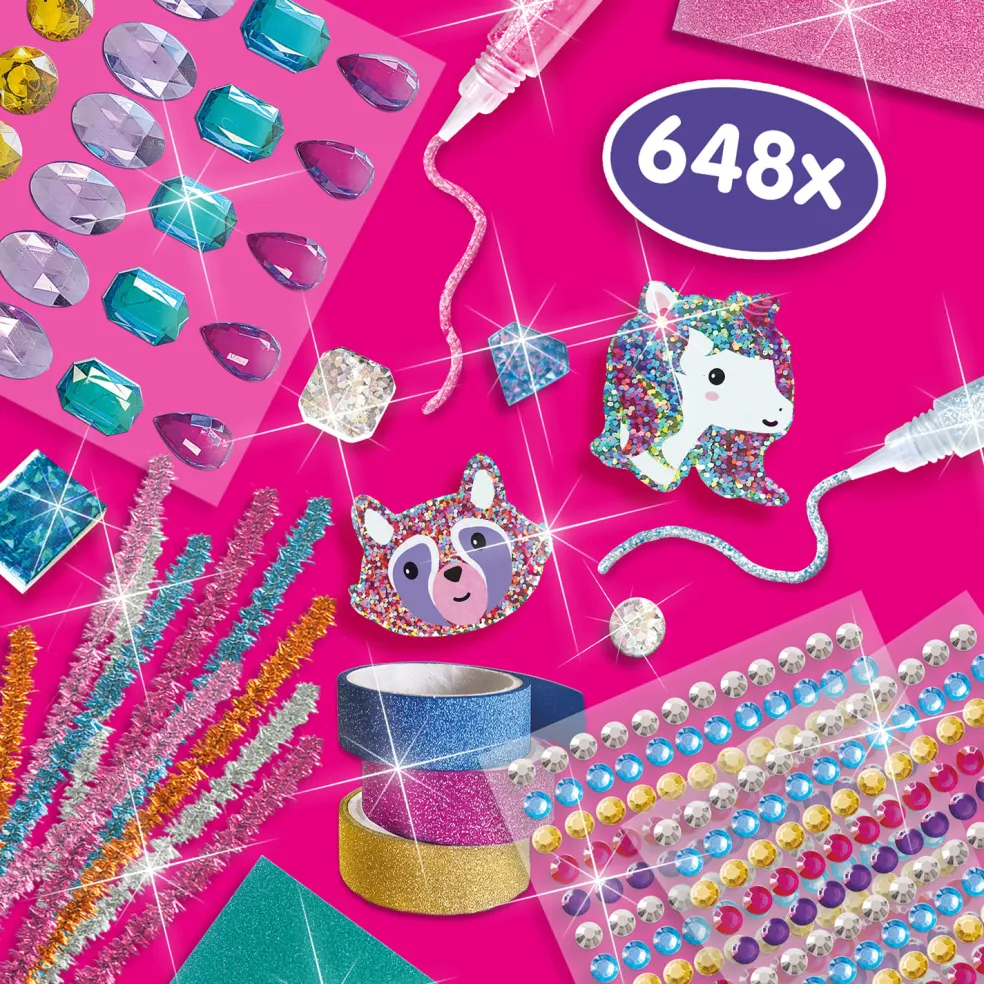 Hantverkslåda Glitter