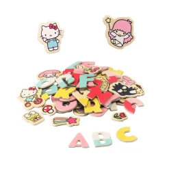 Hello Kitty Magnetiska Bokstäver Multi