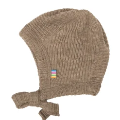 Hjälm I Ull Beige Melange