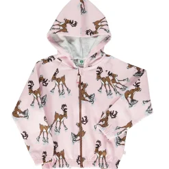 Hoodie with reindeer Icy Pink