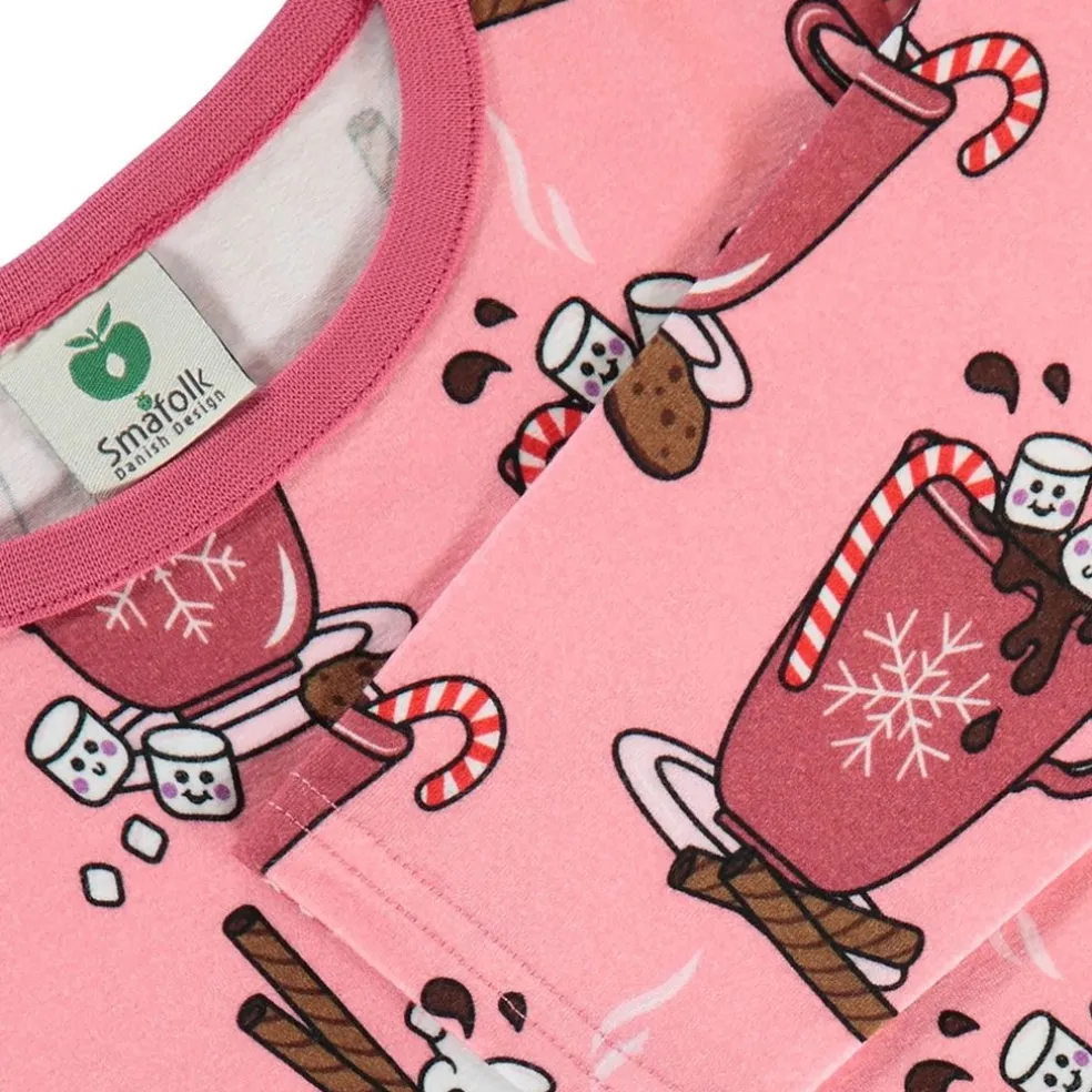 Hot Chocolate Långärmad T-Shirt Bridal Rose