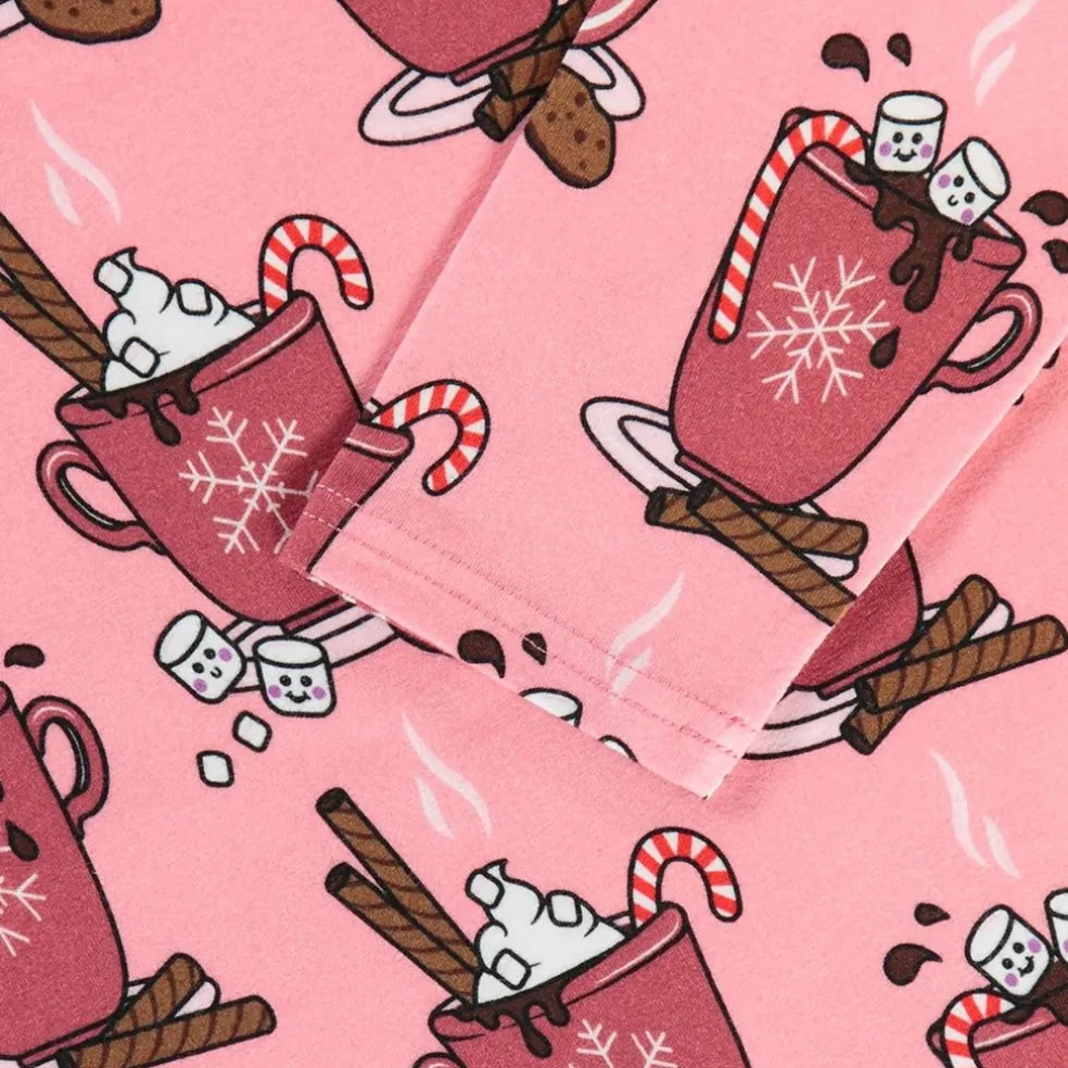 Hot Chocolate Långärmad T-Shirt Bridal Rose