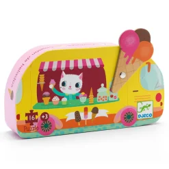 Ice Cream Trunk-pussel - 16 Bitar Multi