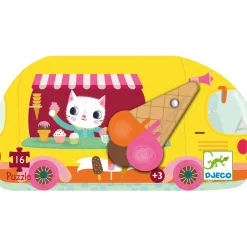 Ice Cream Trunk-pussel - 16 Bitar Multi
