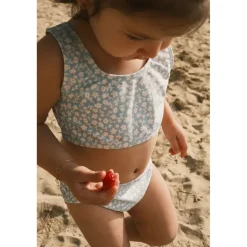 Ios UV Bikini Sky Blue Flower