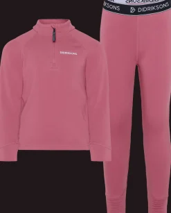 Jadis Kids 5 Baselayer-set Heather Pink