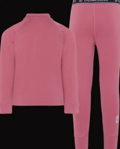 Jadis Kids 5 Baselayer-set Heather Pink