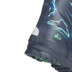 Jolly Print Gummistövel Navy Bluegreen