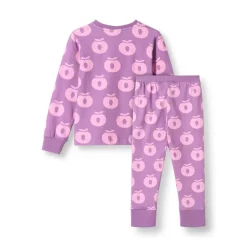 Jubilee Nattlinne Set Med Äpplen Lila Purple Iris