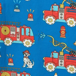 Jubilee With Fire Truck Nattkläder Set Brilliant Blue