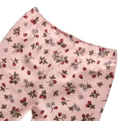 Kalle GOTS Mönstrade Leggings Wild Strawberry