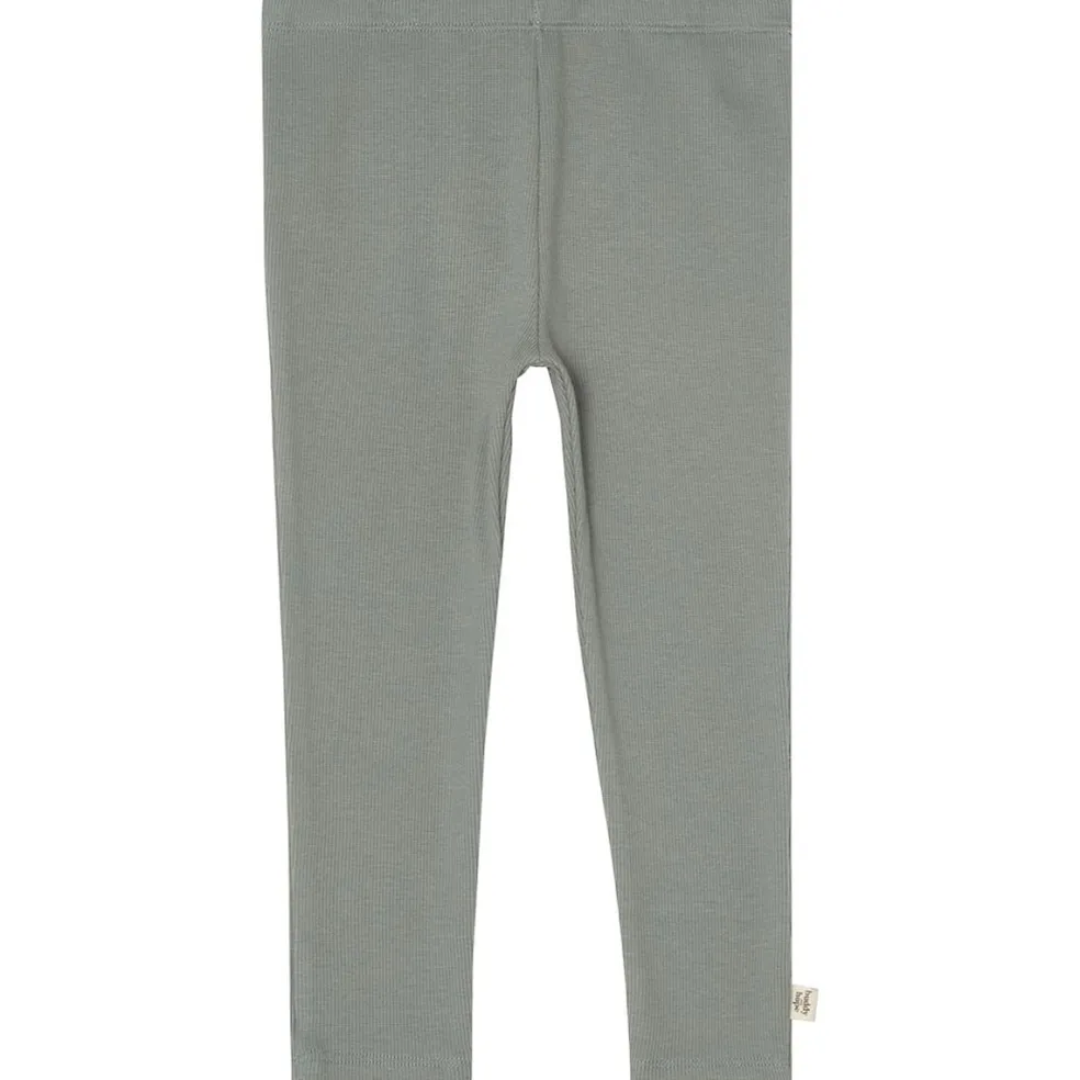 Kalle Rib Leggings Sage Green