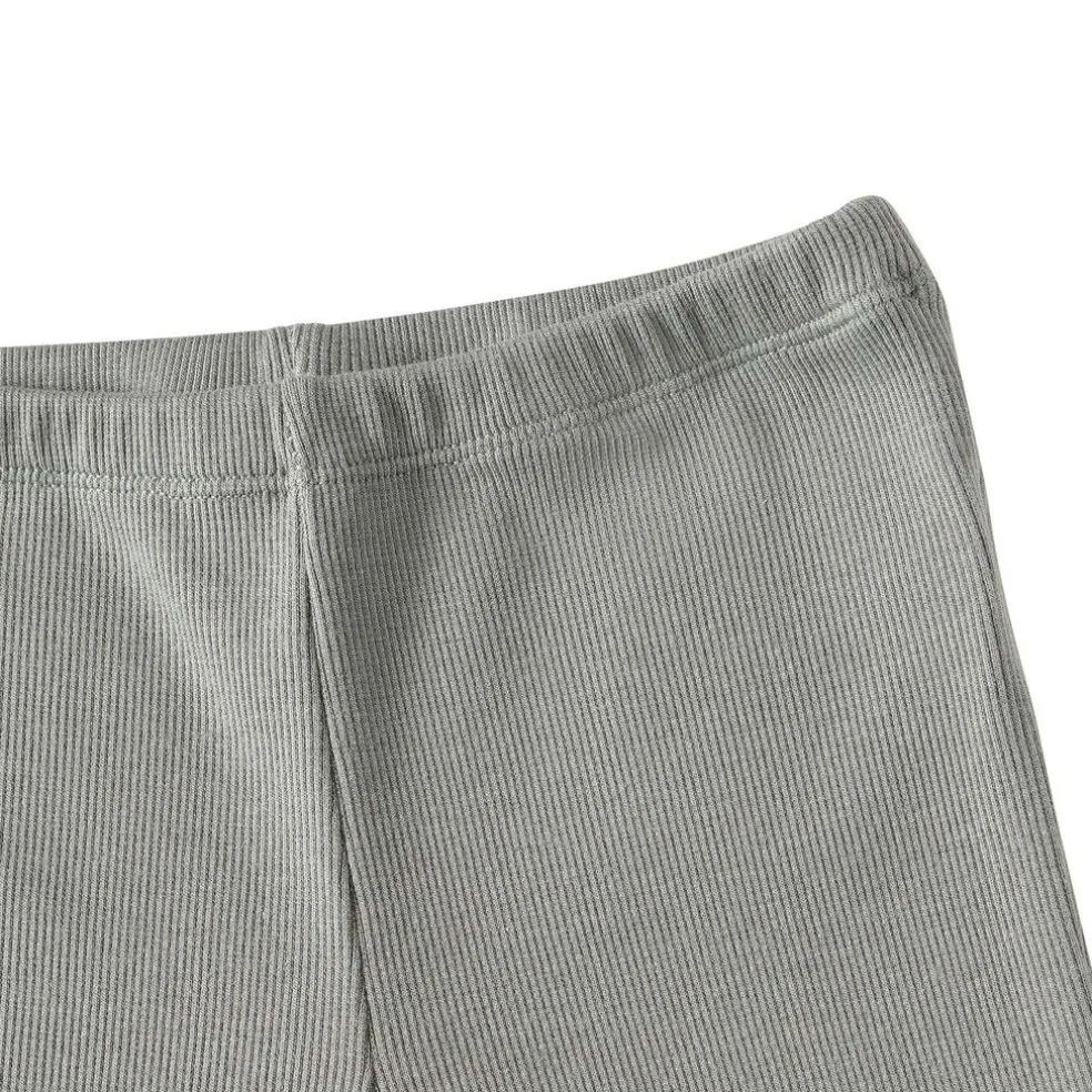 Kalle Rib Leggings Sage Green