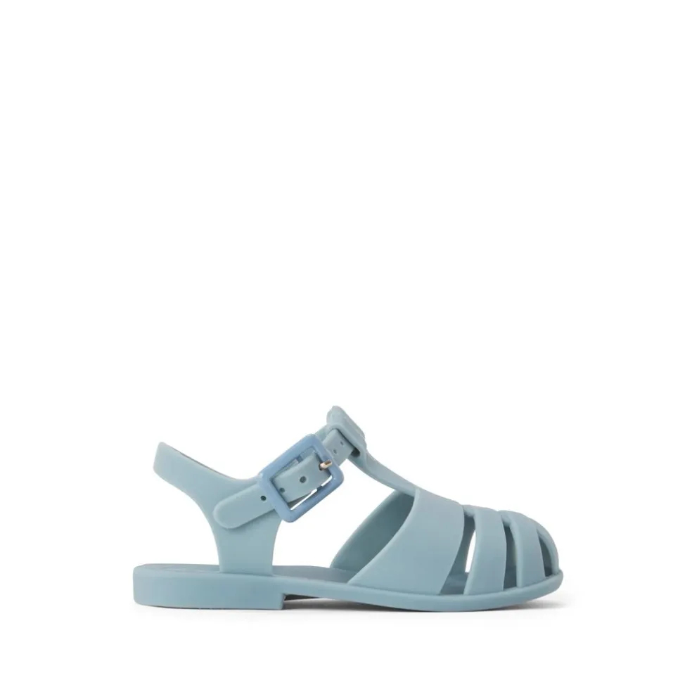 Kim Badsandaler Dusty Blue