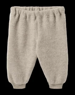 Kinnie Ullfleecebyxor Khaki Melange