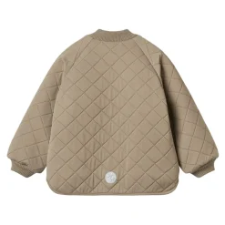 Lake Vändbar Thermojacka Beige Stone