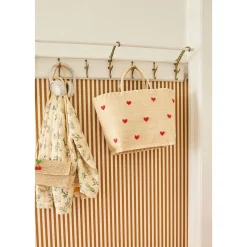 Large Raffia Väska Darling Hearts