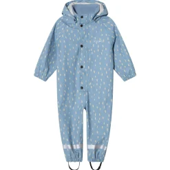 Leeds Ofodrad Regnoverall Dove Blue Dots