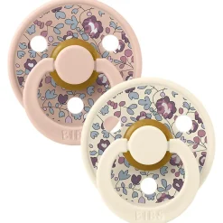 Liberty Colour Eloise 2-pack Runda Latexnappar Blush Mix