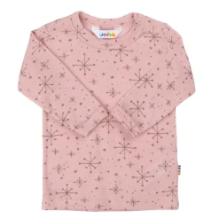 Långärmad Blus I Ull Rosa