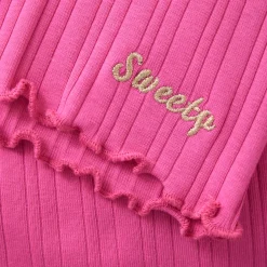 Långärmad T-shirt Fuchsia Fedora