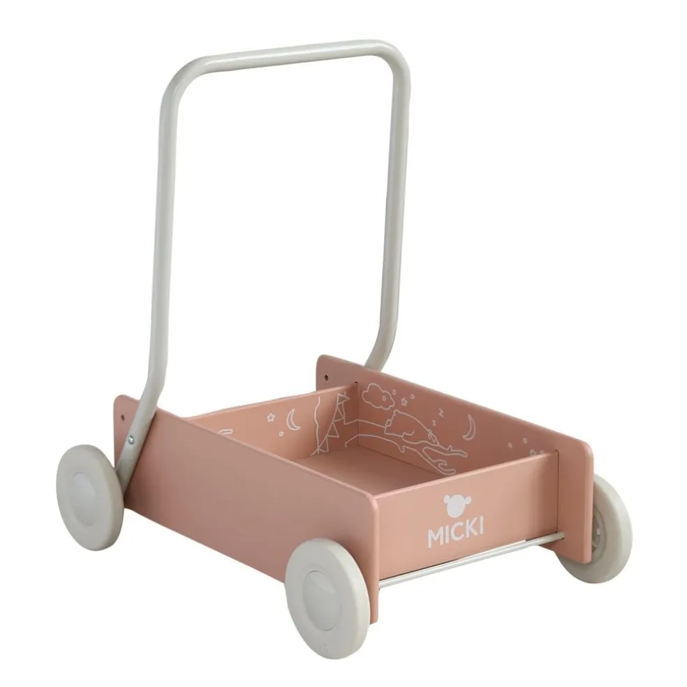 Lära Gå-vagn Rosa