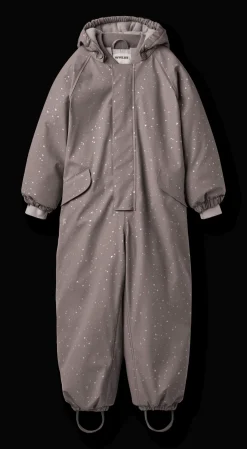 Ludo Vinteroverall Purple Stone Stars