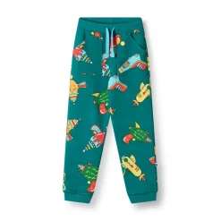 Macoun With Space Blasters Mjukisbyxor Petroleum Green