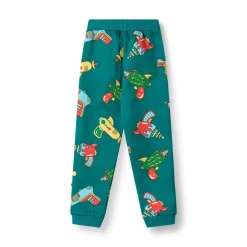 Macoun With Space Blasters Mjukisbyxor Petroleum Green