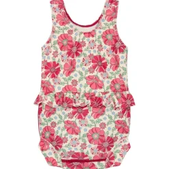 Maddie Blommig Baby Baddräkt Ljusrosa