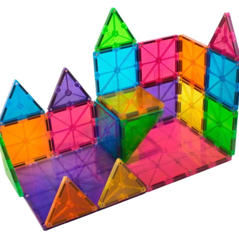 MAGNA-TILES Clear Colours 32 Delar