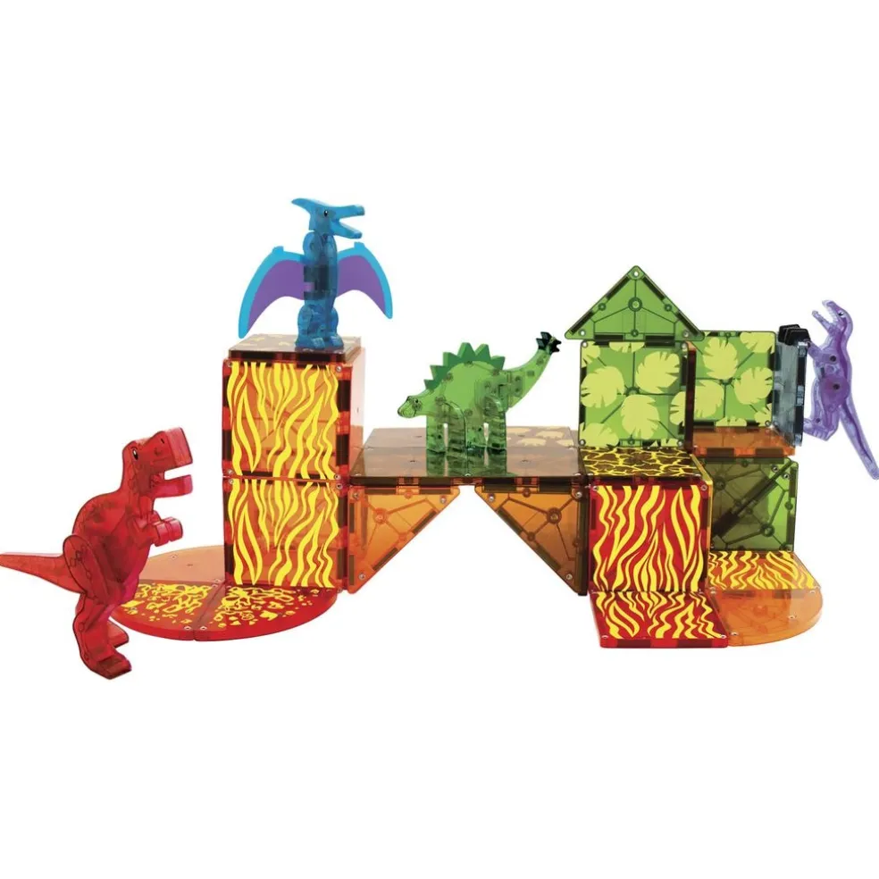 MAGNA-TILES Dino World 40 Pcs Set
