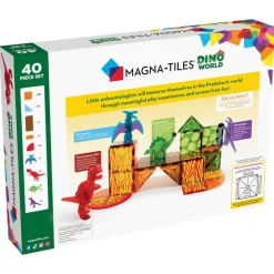 MAGNA-TILES Dino World 40 Pcs Set
