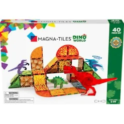 MAGNA-TILES Dino World 40 Pcs Set