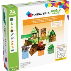 MAGNA-TILES Jungle Animals 25 Pcs Set Jungle Animals