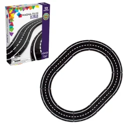 MAGNA-TILES XTRAS : Roads Byggklossar 12 St Set (6/ctn) Multi
