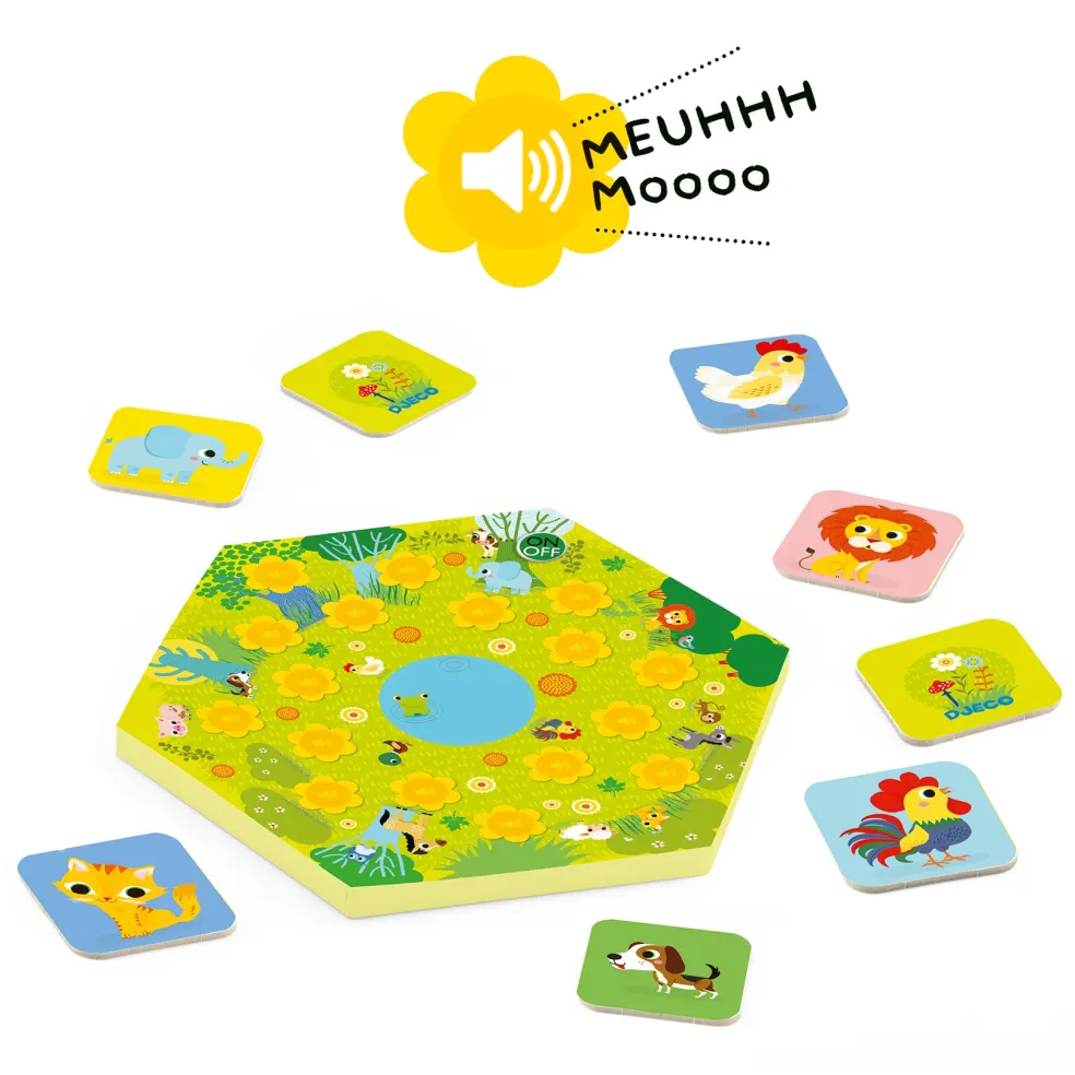 Memo Meuh Spel Om Djurljud