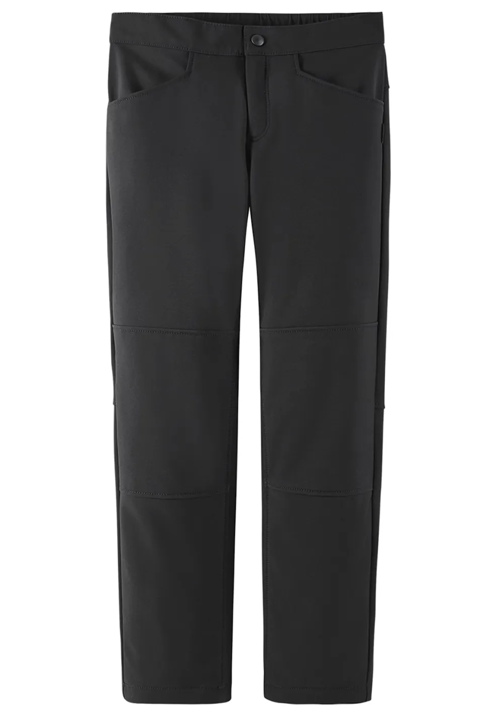 Mighty Softshell Byxor Black