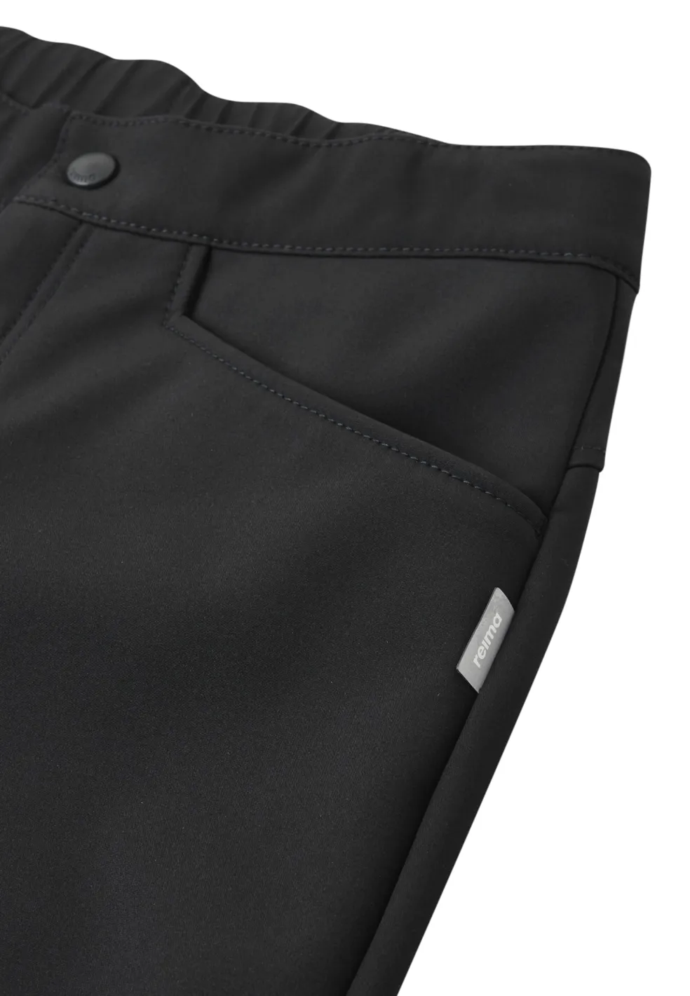 Mighty Softshell Byxor Black