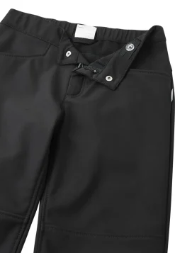 Mighty Softshell Byxor Black