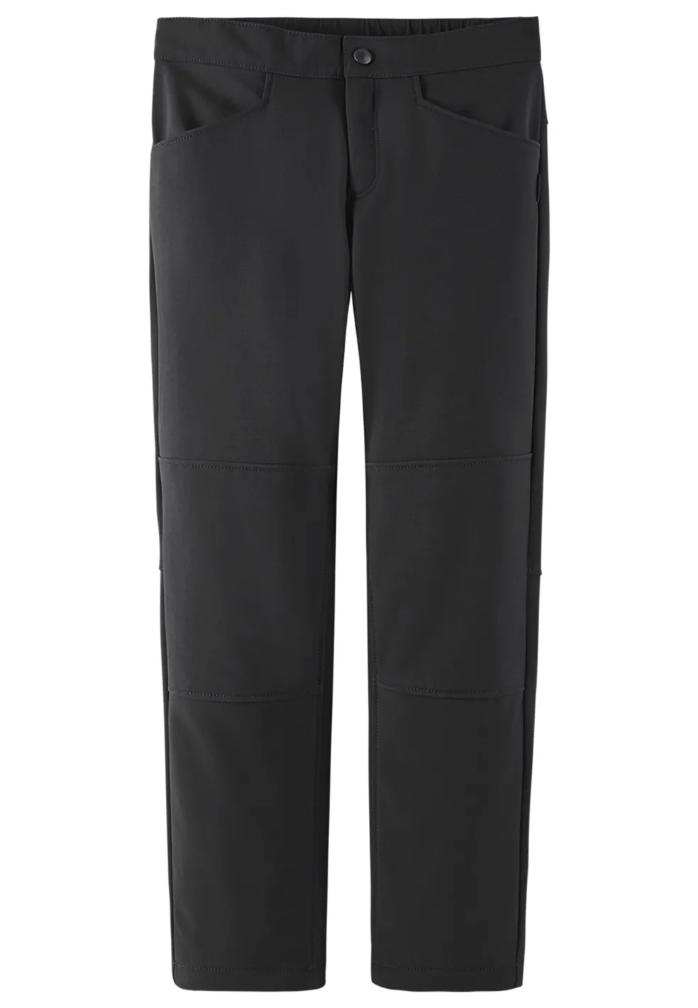 Mighty Softshell Byxor Black
