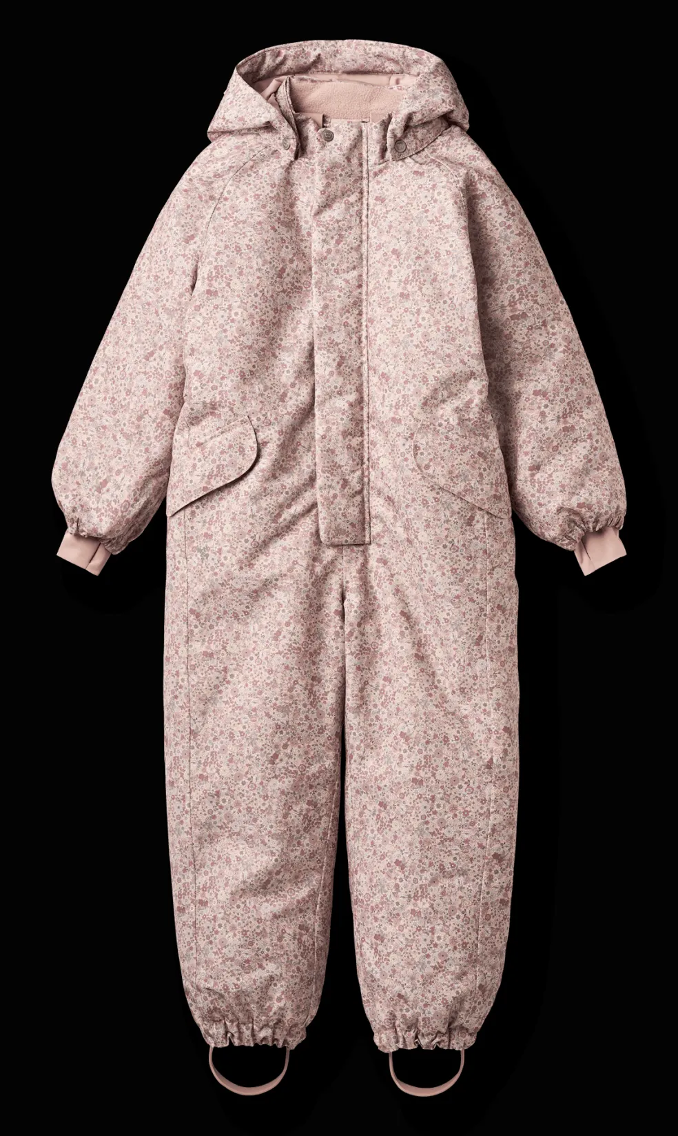 Miko Vinteroverall Rose Dust Flowers