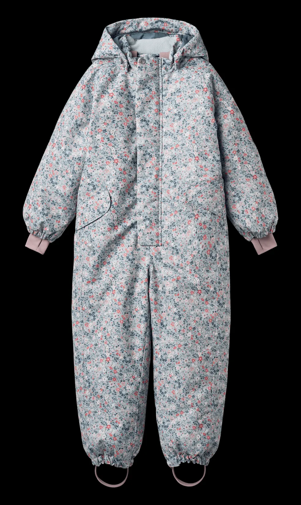 Miko Vinteroverall Soft Rain Flowers