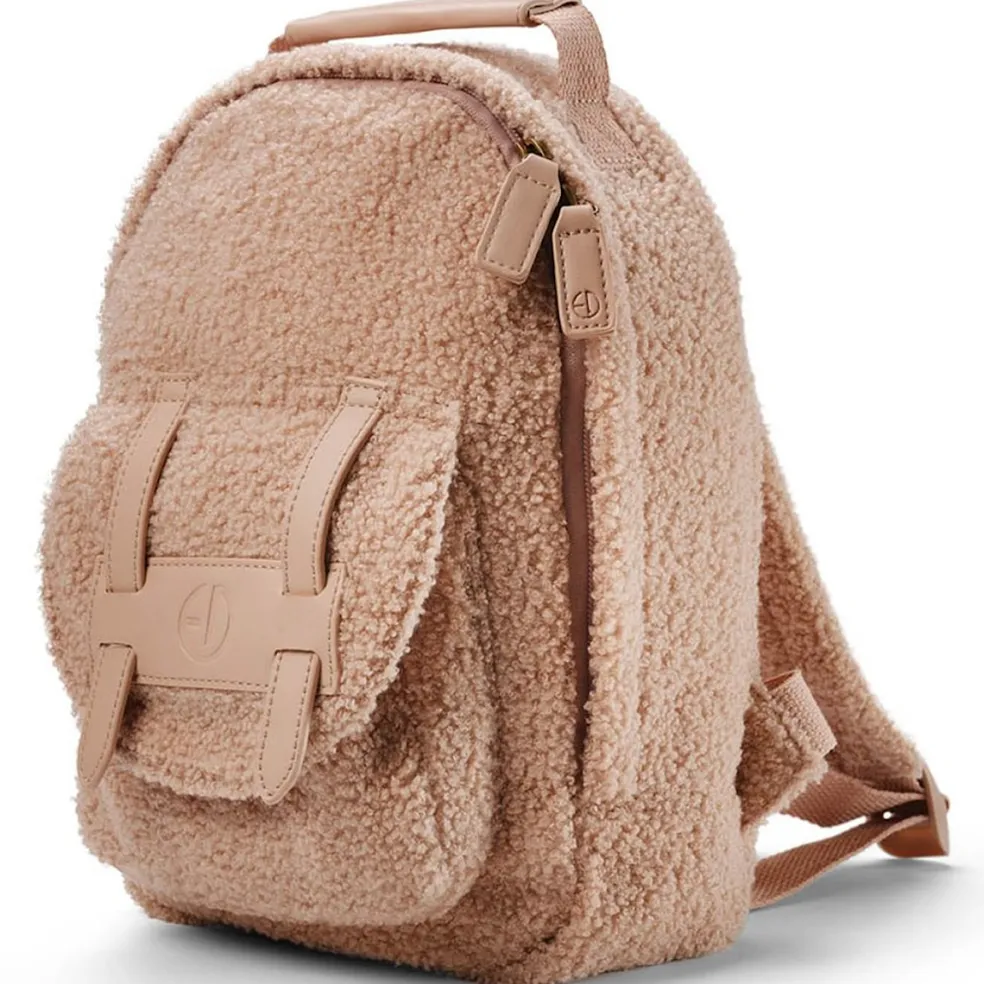 MINI Ryggsäck Pink Bouclé