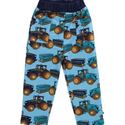 Mönstrad Mjukisshorts Med Traktorer Blue Grotto