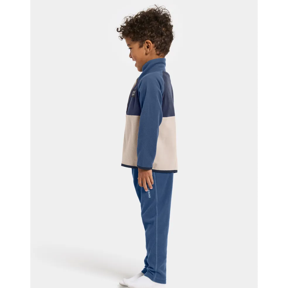 Monte Kids 4 Halvknapp Jumper Beach Beige