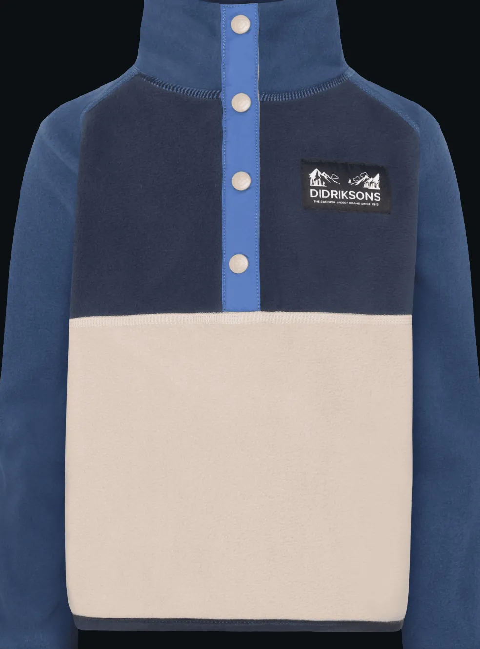 Monte Kids 4 Halvknapp Jumper Beach Beige