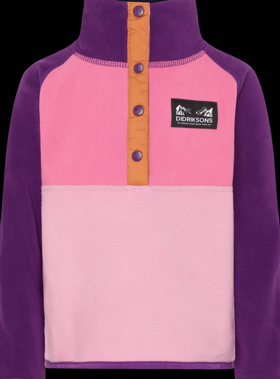 Monte Kids 4 Halvknapp Jumper Light Heather Pink