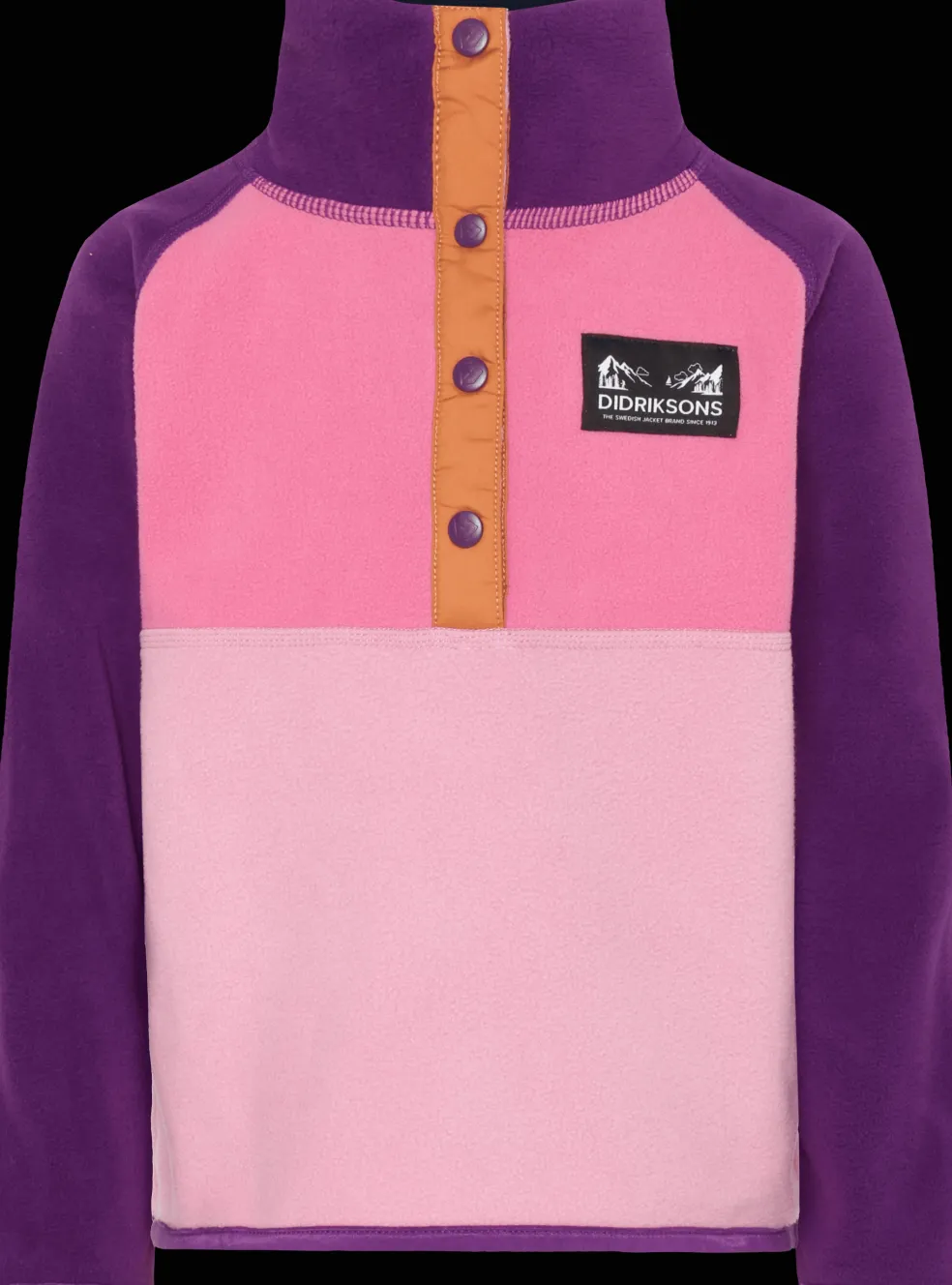 Monte Kids 4 Halvknapp Jumper Light Heather Pink