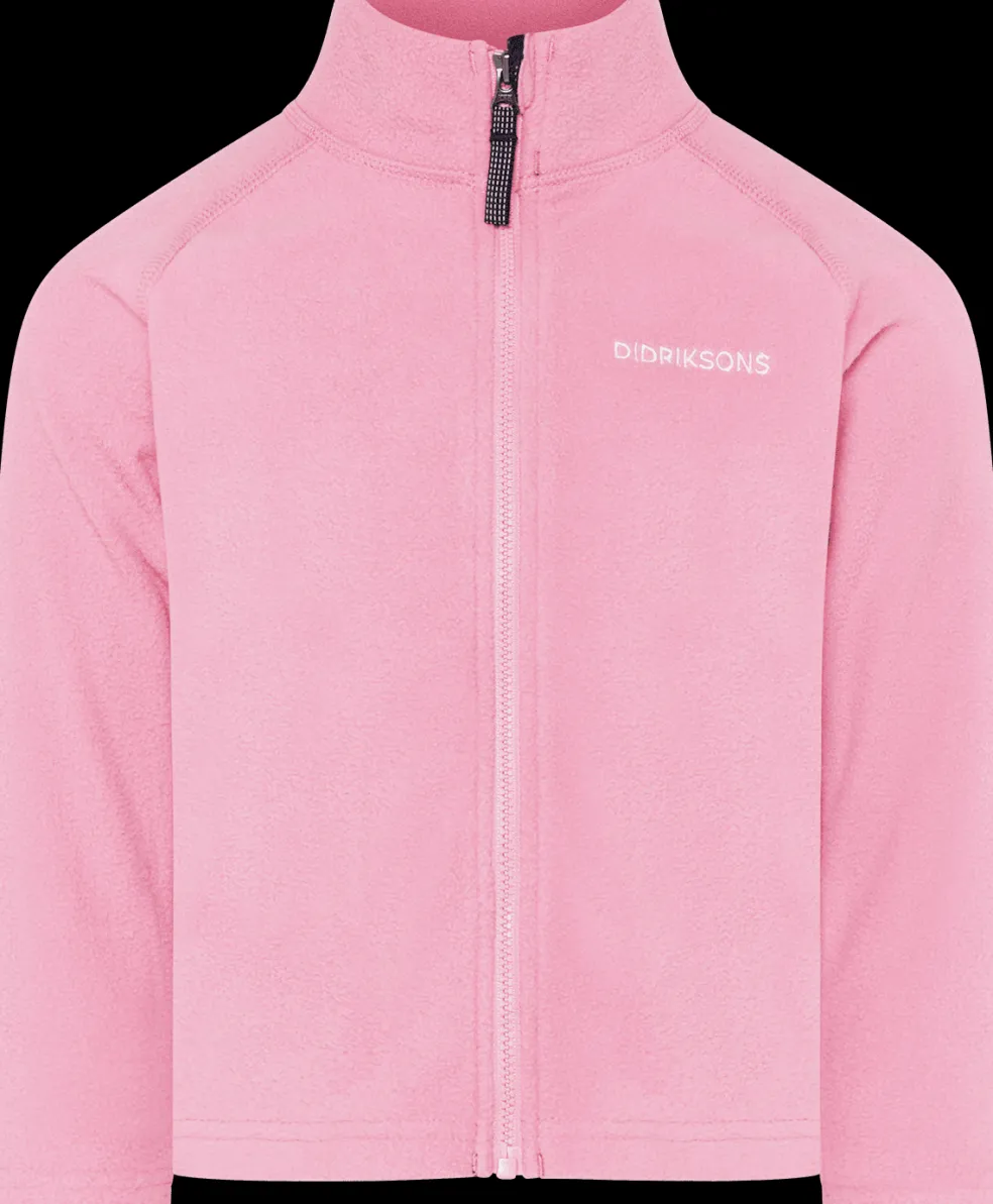Monte Kids 10 Jumper Med Hel Dragkedja Light Heather Pink